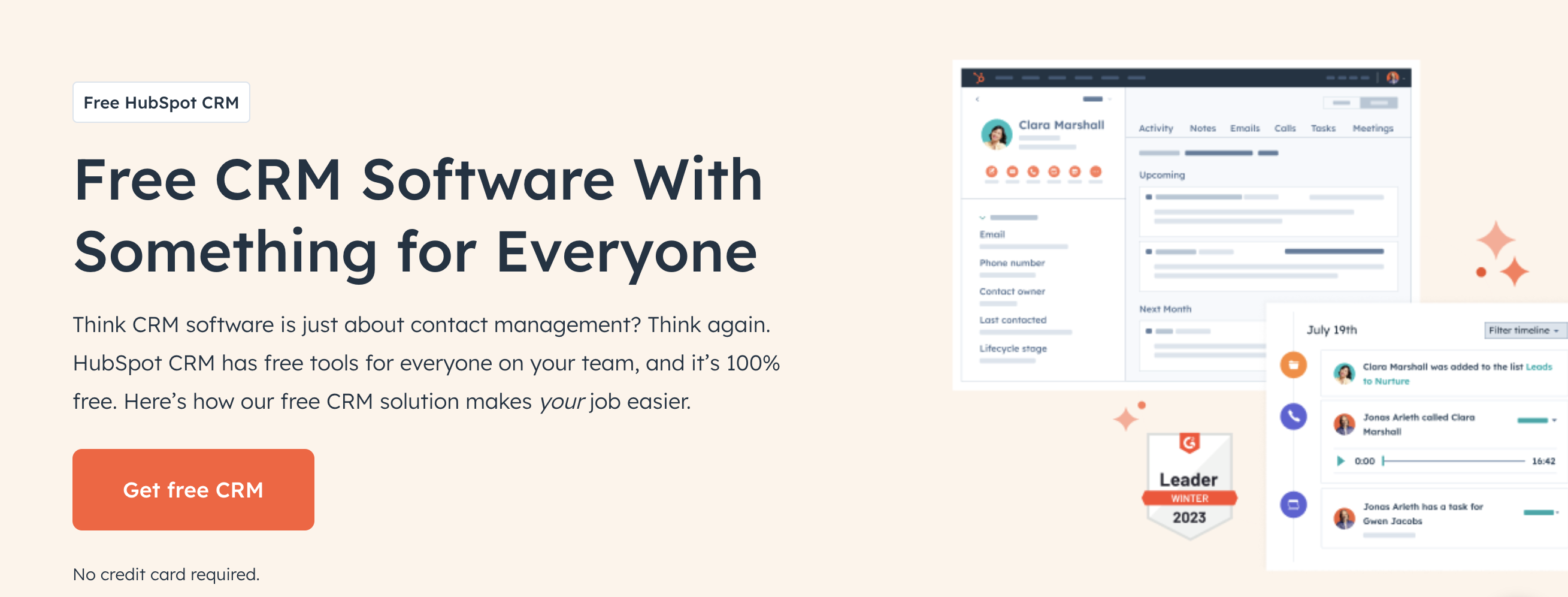 Hubspot CRM Free Version