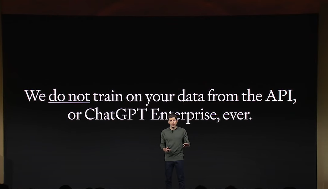 Do not train, ChatGPT Enterprise