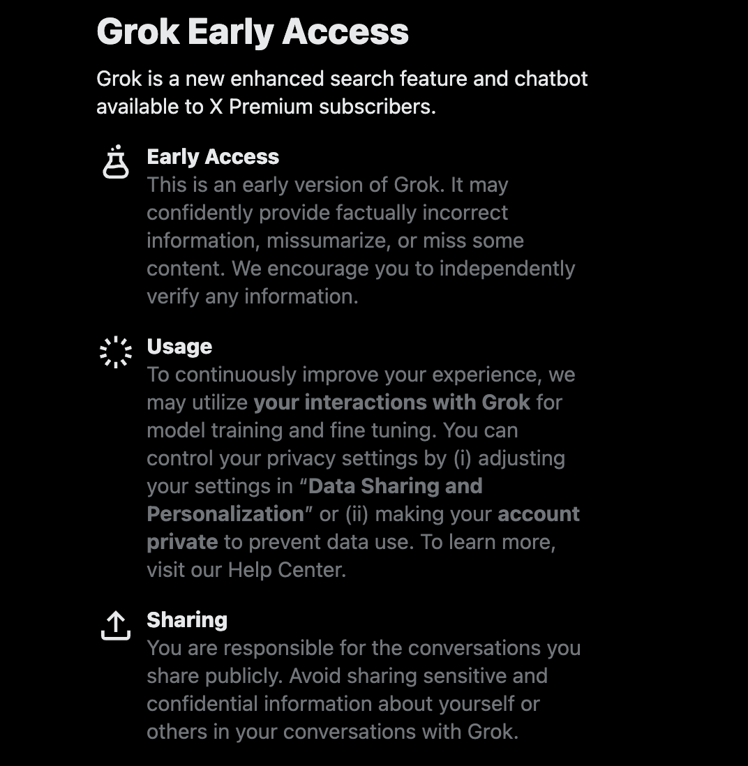 Grok Early Access
